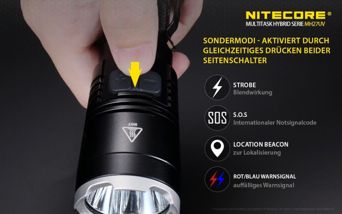 Nitecore MH27 UV