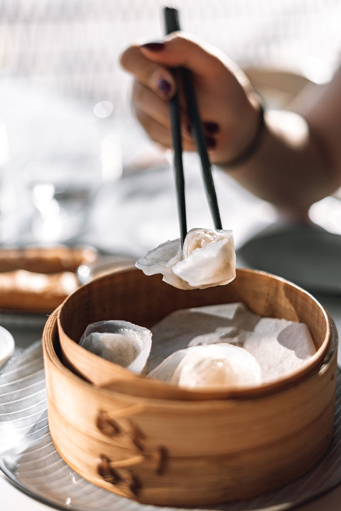Tofu dumplings at Ra'mien GO DC Tower