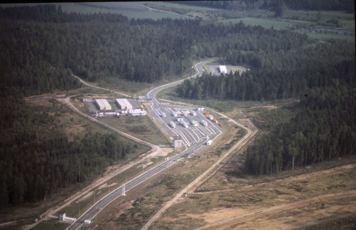 Grenzübergang Eisfeld 1985