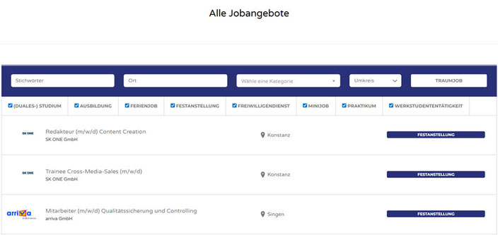 Jobangebote in Singen