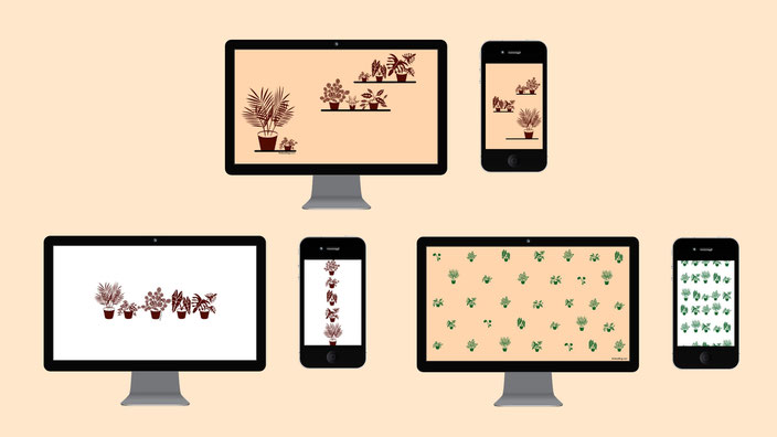 Titelbild: Urban Jungle Wallpaper für Desktop und Handy | Gratis Wallpaper
