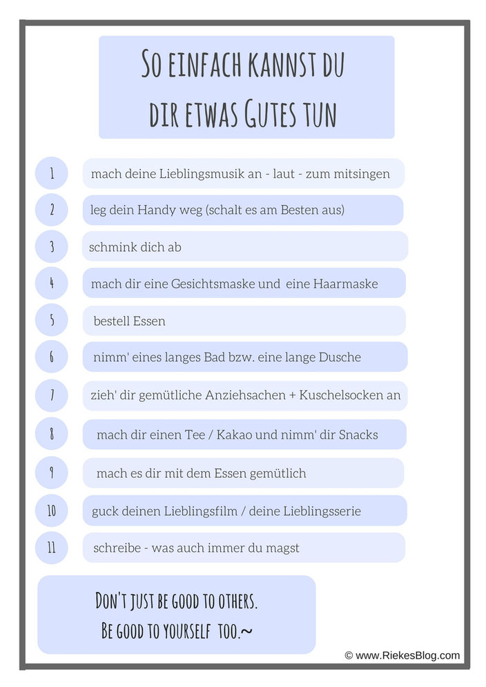 Pamper Routine