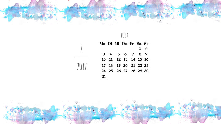 Desktophintergrund Design 5 Wasserfarbe