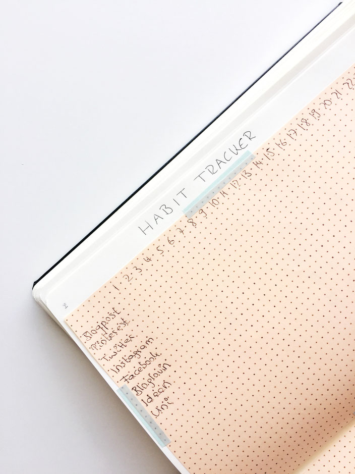 Habit Tracker BulletJournal