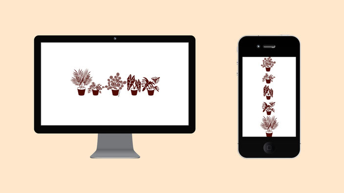 Urban Jungle Wallpaper Desktop und Handy Design 2
