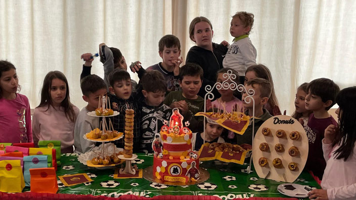 Animazione festa bambini 8 anni Roma