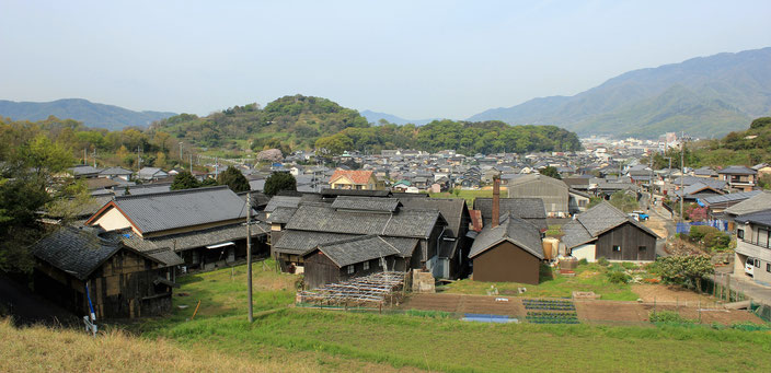 小豆島・「馬木（うまき） 醤の郷」全景