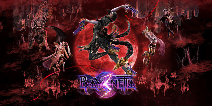 Titelbild zu Bayonetta 3 von Platinum Games und Nintendo