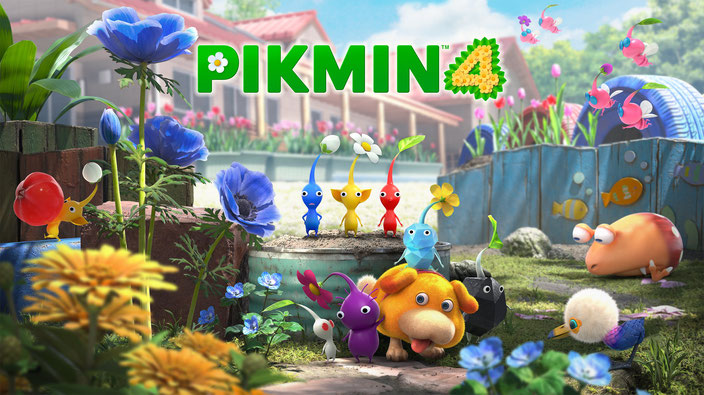 Titelbild zu Pikmin 4 von Nintendo für die Nintendo Switch