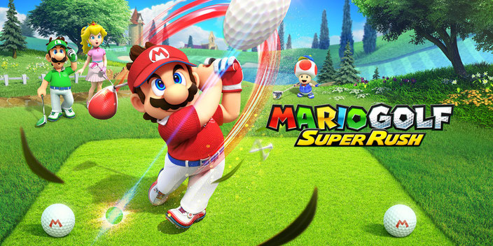 Titelbild von Mario Golf: Super Rush von Nintendo für die Nintendo Switch