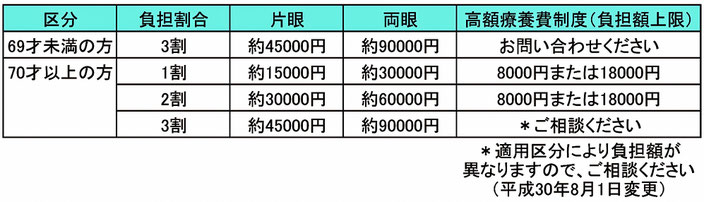手術 白内障
