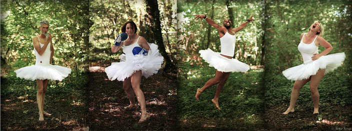 Exposition de photographies de Bekir Aysan- Je suis une danseuse étoile de Florence A.L.Klein - Infusion asbl - Photo du spectacle - Laurent Thurin-Nal