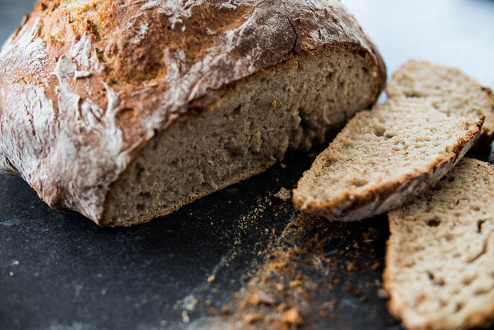 Rezept für leckeres Bauernbrot mit Sauerteig