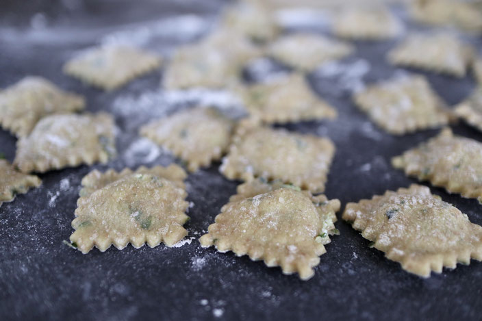 Bärlauch Ravioli