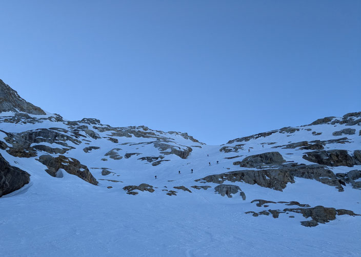 Skihochtour, Gran Paradiso, Aosta, Valle d'Aosta, Viertausender, Rifugio Vittorio Emanuele II Nuovo