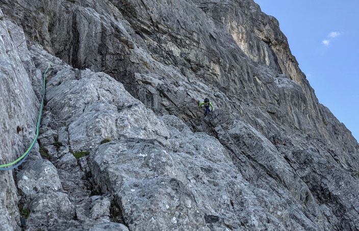 Vorab, Westwand, Glarus, klettern GLimbs, Elm, Wichlen, Glarner Vorab, klettern Mehrseillängen, Glarnerland, Glarus