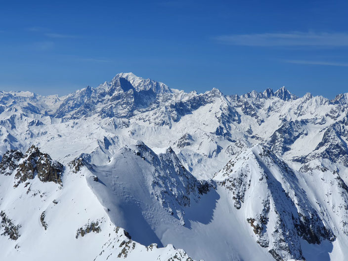 Skitour, Skihochtour, Wallis, Vallais, Unterwallus, Panossierre, Mont, Blan, Grandes Jorasse, Aiguilles d'Argentière, Grand St Bernhard, Boveire d'en Bas, Tagestour, Bourg-St-Pierre, Combin de Boveire