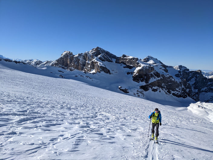 Skitour, Uri Rotstock, Schweiz, Uri, Isenthal, St. Jakob, Uri Rotstock, Brunnistock, Ruchstock, Lauberz, Gitschenhörelihütte, Altdorf, Bösenboden, Blüemlisalpfirn