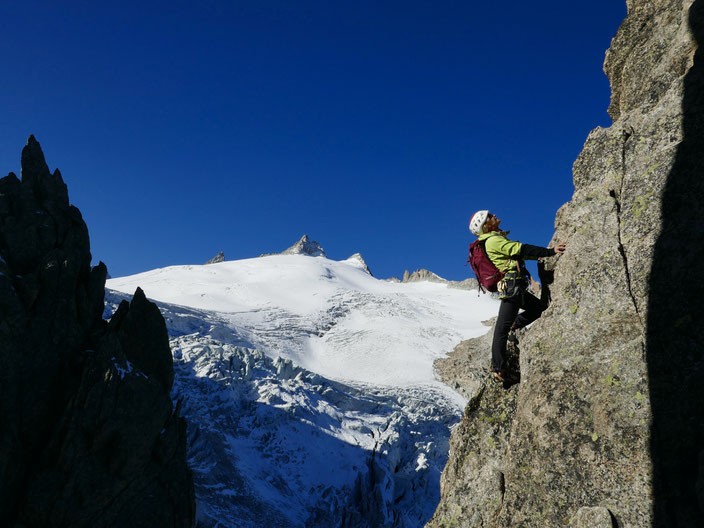 Granit klettern, Bergtour, Trient, Pointe des Ecandies, Überschreitung, traverse, Gratklettern, Gratkletterei, Champex, Wallis, Unterwallis