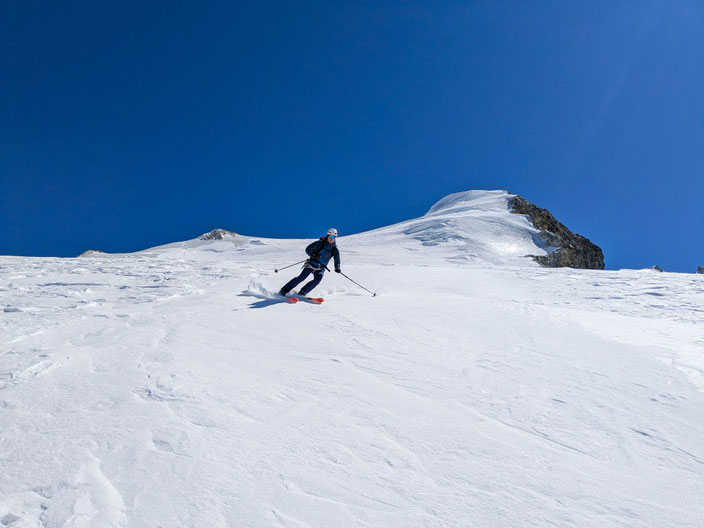 Bishorn, Skitour, Skihochtour, Tagestour, Zinal, Oneday, singlepush