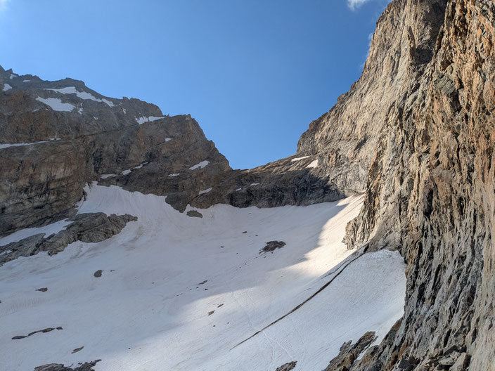 Grand Pic de la Meije, Traversée de la Meije, Téléphérique des Glaciers de la Meije (Gare de Peyrou d' Amont), Refuge du Promontoire, les Enfetchores, Mejie, Überschreitung Barre des écrin, écrinmassiv, La Grave
