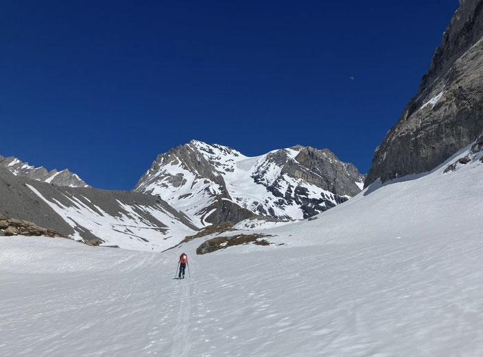 Grande Casse, la grande Casse, Zentrale Nordwand, Vanoise, Refuge du Col de la Vanoise