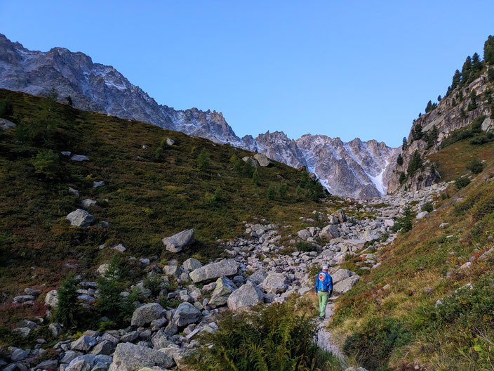 Granit klettern, Bergtour, Trient, Pointe des Ecandies, Überschreitung, traverse, Gratklettern, Gratkletterei, Champex, Wallis, Unterwallis