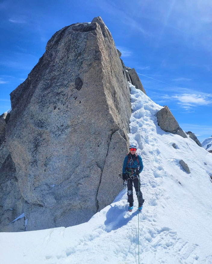 Chamonix, le Tour, Aiguille du Chardonnet, Goulotte Escarra, Escarra Gully, Nordwand, North face, REFUGE ALBERT 1ER