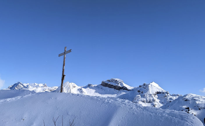 Skitour, Roggenstock, kurze Skitour, ÖV, Oberiberg, Zentralschweiz, leichte Skitour, Forstberg, Druesberg, Twäriberg