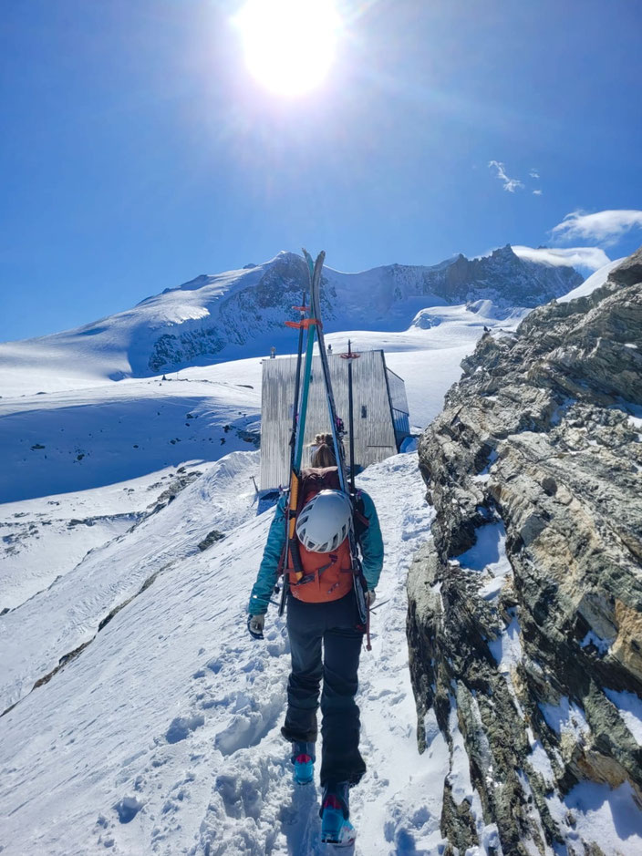 Bishorn, Skitour, Skihochtour, Tagestour, Zinal, Oneday, singlepush