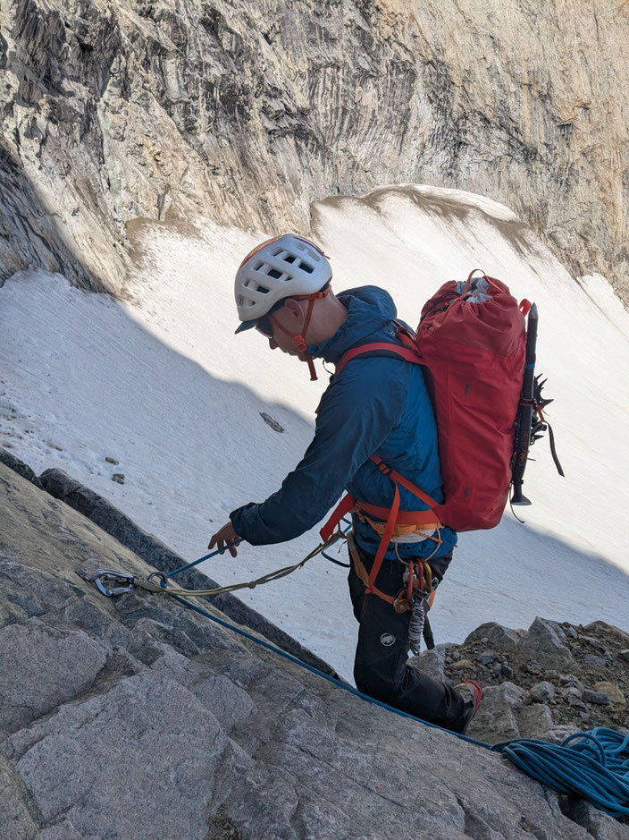 Grand Pic de la Meije, Traversée de la Meije, Téléphérique des Glaciers de la Meije (Gare de Peyrou d' Amont), Refuge du Promontoire, les Enfetchores, Mejie, Überschreitung Barre des écrin, écrinmassiv, La Grave