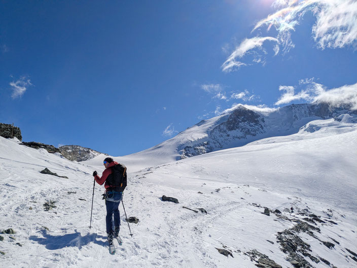 Bishorn, Skitour, Skihochtour, Tagestour, Zinal, Oneday, singlepush