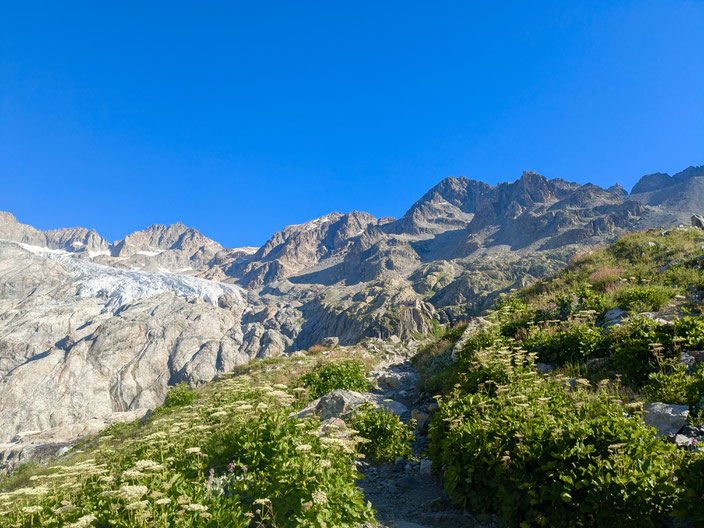  Granit klettern, Bergtour, Pointe des Cinéastes, Südgrat, Refuge du Glacier Blanc, Frankreich, Überschreitung, traverse, Gratklettern, Gratkletterei, Dauphiné, écrins, 