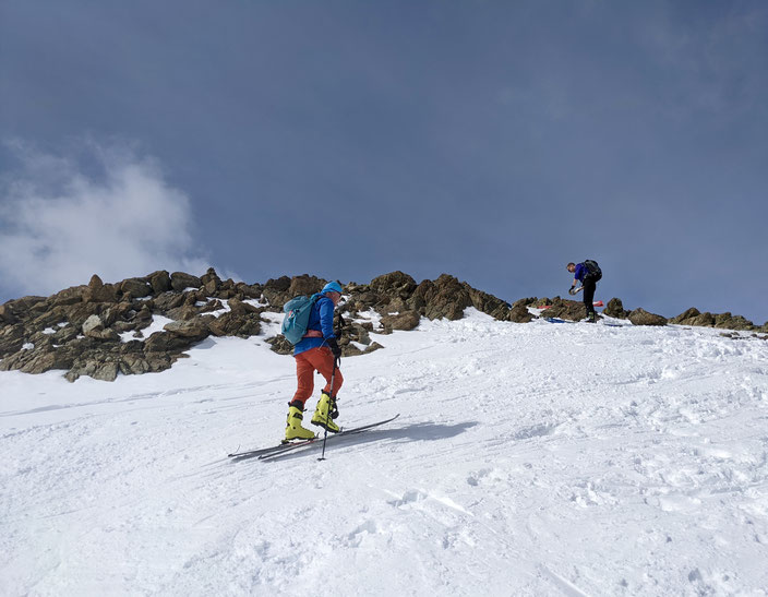 Piz Lagrev, Skitour, Engadin, Pontresina, St. Moritz, Silvaplana, Julier, Julierpass, Güglia, Graubünden