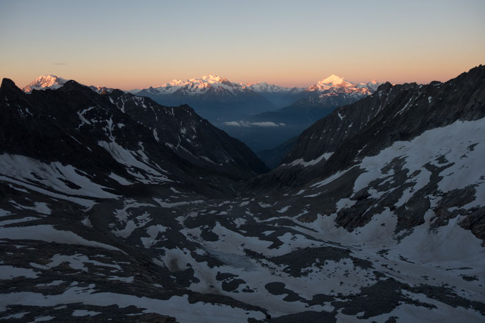 Hochtour, Lötschentaler Breithorn, Blanchetgrat, Baltschiederklause, Zustieg, Arete Blanchet, Wallis, Gratkletterei, Granit, Ausserberg