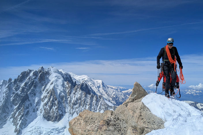 Chamonix, le Tour, Aiguille du Chardonnet, Goulotte Escarra, Escarra Gully, Nordwand, North face, REFUGE ALBERT 1ER