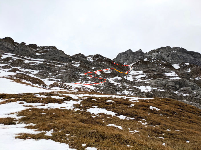 Säntis, Chammhalden, Kammhalden, Chammhalde, Schwägalp, Appenzell, Toggenburg, Bergsteigen, Nordwand, Winterbergsteigen