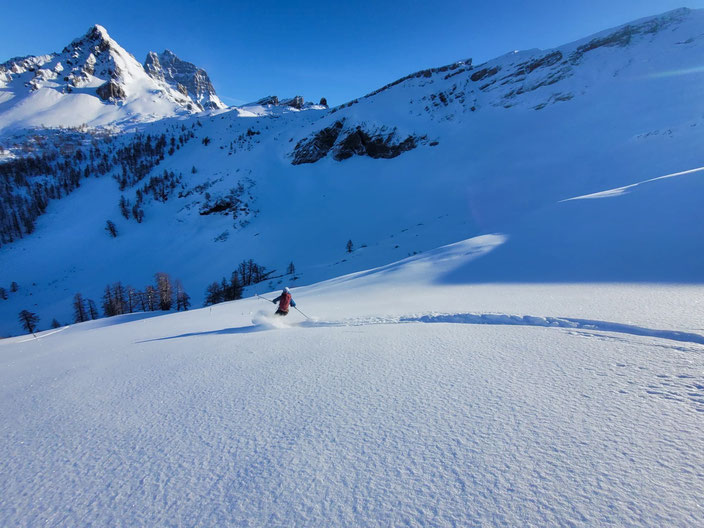Skitour, Bex, Les Plans-sur-Bex, Col des Pauvres, Creux d' Euzanne, Waadt, Vaud, Pointe des Savolaires
