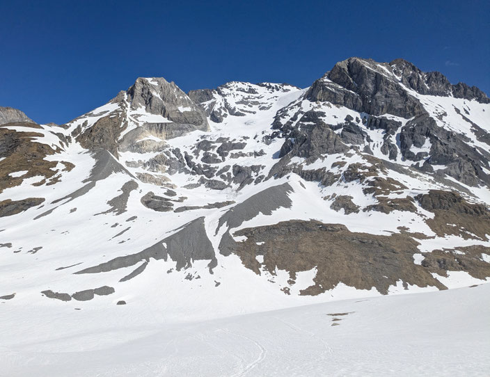 Grande Casse, la grande Casse, Zentrale Nordwand, Vanoise, Refuge du Col de la Vanoise