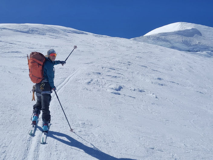 Bishorn, Skitour, Skihochtour, Tagestour, Zinal, Oneday, singlepush