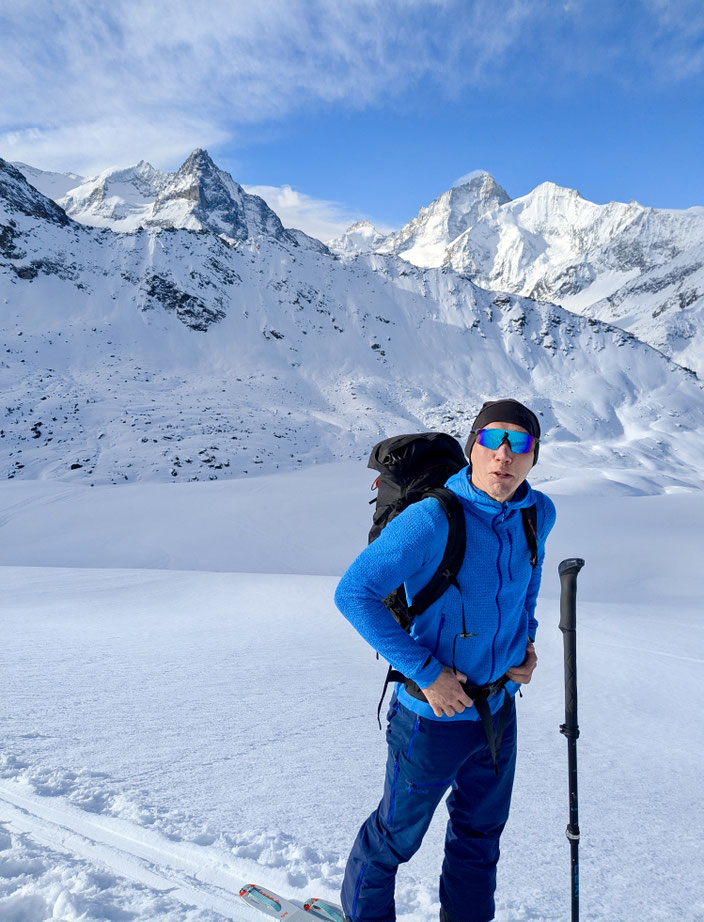 Bishorn, Skitour, Skihochtour, Tagestour, Zinal, Oneday, singlepush