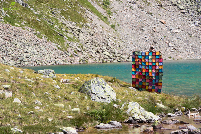 Quilt mit Kopf