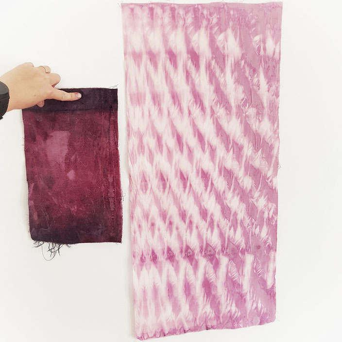 Shibori Cochenille
