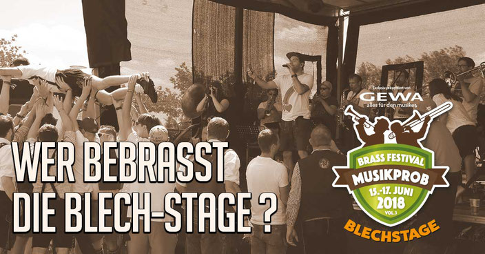 Wer bebrasst die Blech-Stage ?