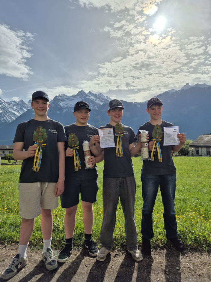 Levin, Festsieger Kevin, Lavin und Kilian