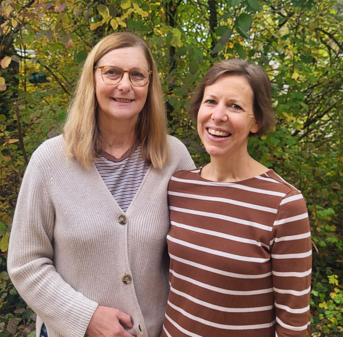 Frau Hetzelt und Frau Scheibe