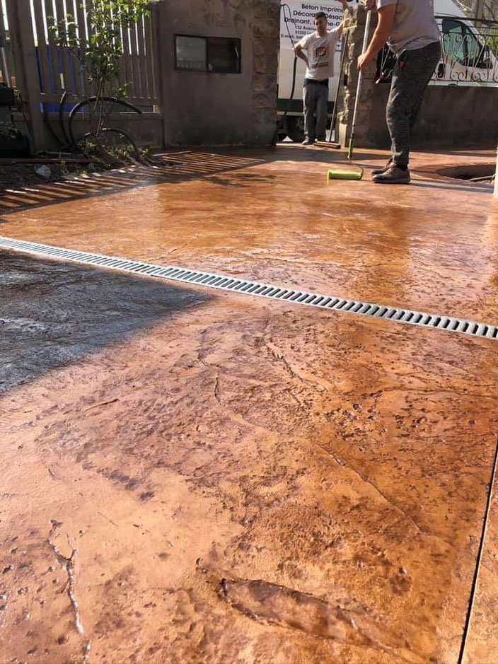 beton amprentat Râmnicu Sărat