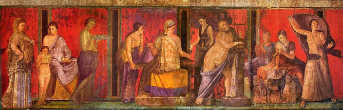Frescos de la Vil.la dels Misteris (s.I a.C)