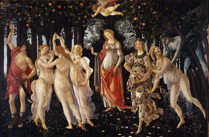 La primavera. Sandro Botticelli, 1482