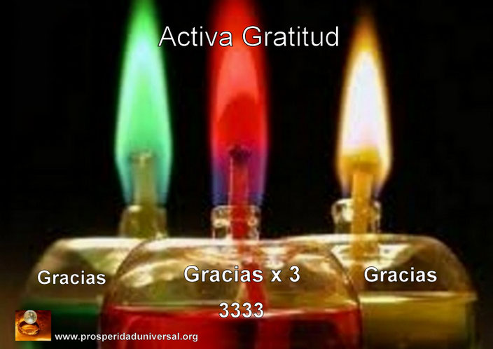 ACTIVA GRATITUD, GRACIAS POR TRES, A TRAVÉS DEL CÓDIGO SAGRADO NUMÉRICO AGESTA, 3333, EL PODER MÁGICO DE LA GRATITUD Y EL AGRADECIMIENTO - PROSPERIDAD UNIVERSAL